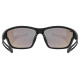 Glasses Uvex sportstyle 806 black matt / mirror green