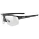 Glasses Uvex axos set black matt / mirror silver
