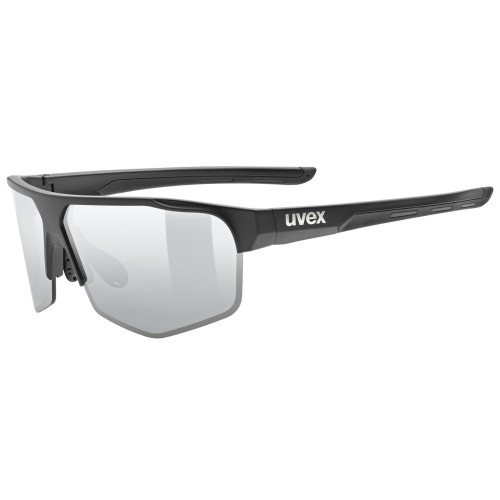 Glasses Uvex axos set black matt / mirror silver