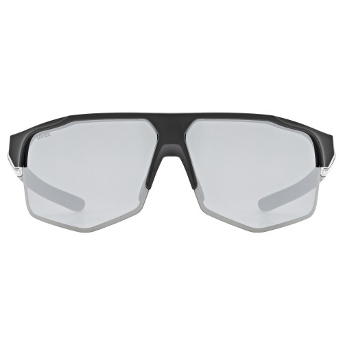 Glasses Uvex axos set black matt / mirror silver