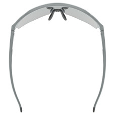 Brilles Uvex axos set grey matt / mirror silver