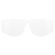 Glasses Uvex axos set white matt / mirror purple