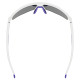 Glasses Uvex axos set white matt / mirror purple