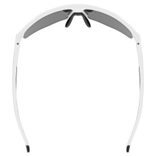 Brilles Uvex axos set white matt / mirror silver