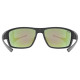 Glasses Uvex sportstyle 230 black mat / mirror green