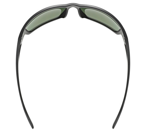 Glasses Uvex sportstyle 230 black mat / mirror green