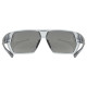 Glasses Uvex sportstyle 238 smoke mat / mirror silver
