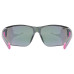 Brilles Uvex equate grey-pink matt / mirror pink