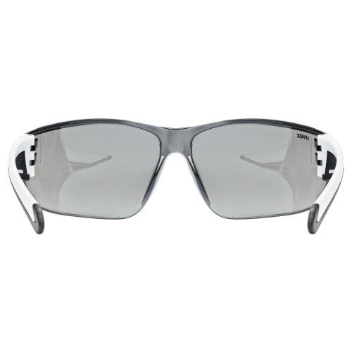 Glasses Uvex equate white matt / mirror silver