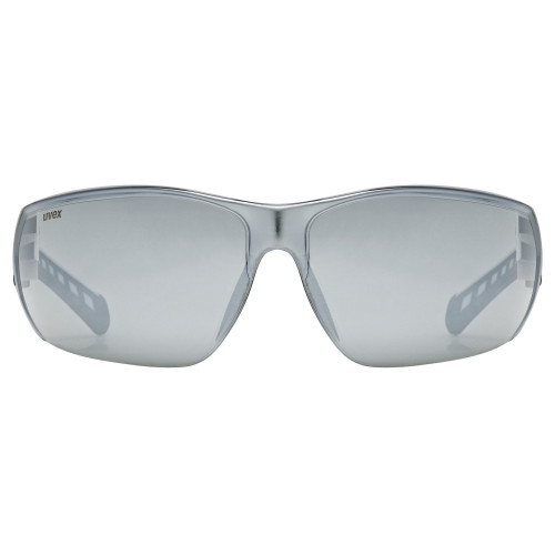 Glasses Uvex equate white matt / mirror silver