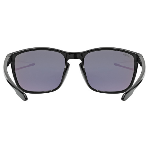 Glasses Uvex LGL 52 black / mirror green