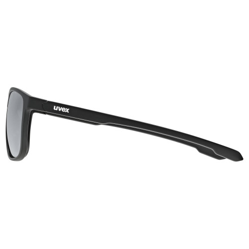 Glasses Uvex LGL 52 black matt / mirror silver