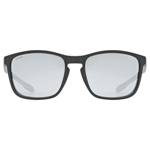 Glasses Uvex LGL 52 black matt / mirror silver