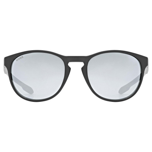 Brilles Uvex LGL 53 black matt / mirror silver