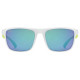 Glasses Uvex rookie white-lime mat / mirror green