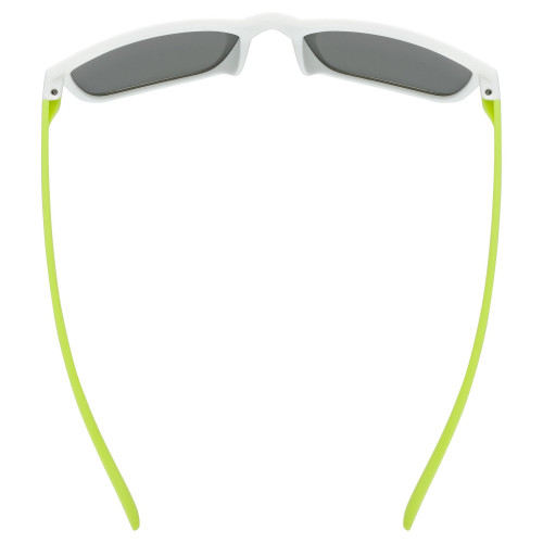 Glasses Uvex rookie white-lime mat / mirror green