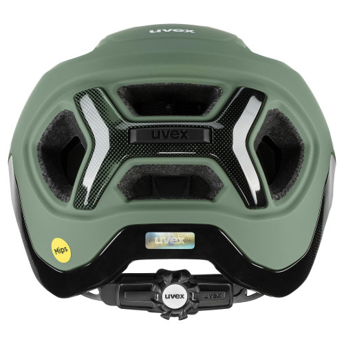 Ķivere Uvex react MIPS moss green-black matt-59-61CM