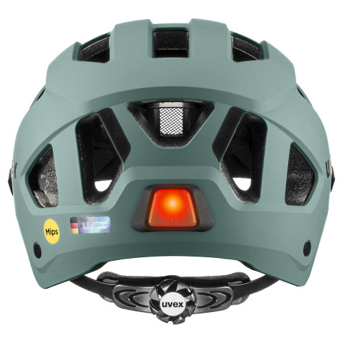 Helmet Uvex stride visor MIPS sage green matt-56-59CM