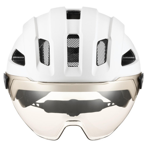 Ķivere Uvex stride visor white matt-59-61CM