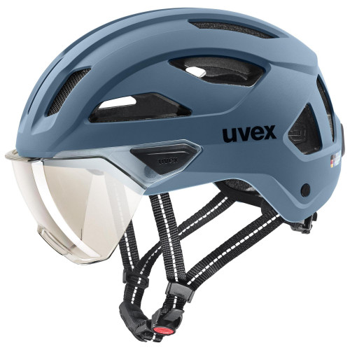 Ķivere Uvex stride visor stone blue matt-59-61CM