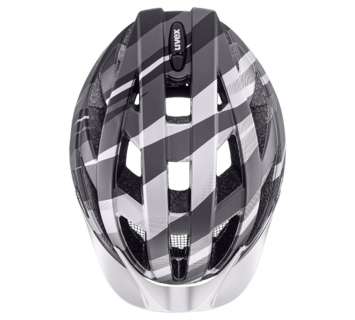Helmet Uvex air wing cc black-silver matt-56-60CM
