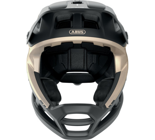 Helmet Abus AirDrop MIPS black gold-L/XL (58-62)