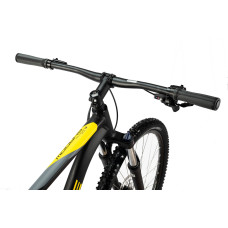 Velosipēds Unibike Shadow 29 2025 black-yellow-23"