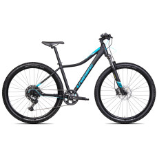 Velosipēds Unibike Fusion LDS 29 2025 black-turquoise-17"