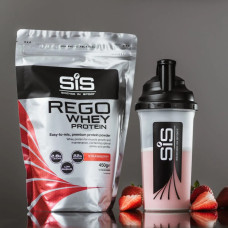Sporta uztura pulveris SiS Rego Whey Powder (protein) Strawberry 450g