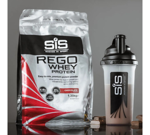 Sports nutrition powder SiS Rego Whey Powder (protein) Chocolate 1.35kg