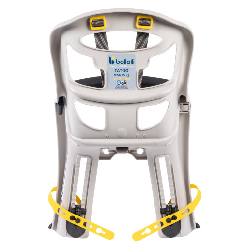 Child seat Bellelli Tatoo Plus B-fix front silk grey