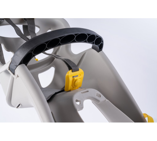 Child seat Bellelli Tatoo Plus B-fix front silk grey