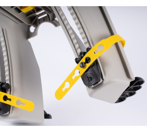 Child seat Bellelli Freccia B-fix front silk grey