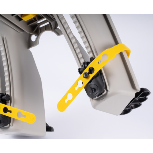 Child seat Bellelli Freccia B-fix front silk grey