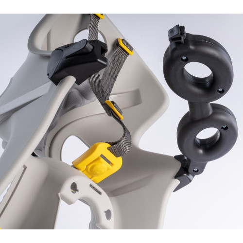 Child seat Bellelli Freccia B-fix front silk grey