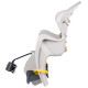 Child seat Bellelli Mr Fox B-fix frame silk grey