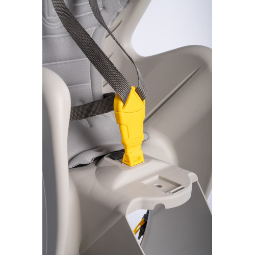 Child seat Bellelli Mr Fox B-fix Relax frame silk grey