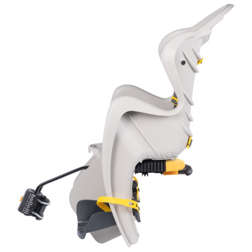 Child seat Bellelli Mr Fox B-fix Relax frame silk grey