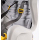Child seat Bellelli Mr Fox carrier silk grey