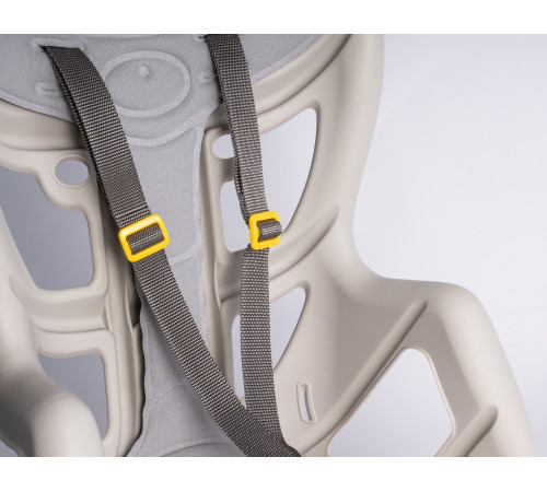 Child seat Bellelli Pepe carrier silk grey