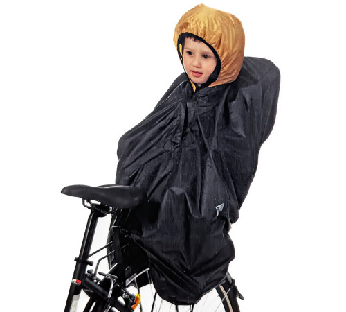 Poncho Bellelli rear seat black-yellow