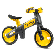 Balansēšanas velosipēds Bellelli B-Bip dark grey-yellow