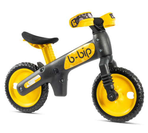 Balance / learner bike Bellelli B-Bip dark grey-yellow