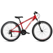 Velosipēds Romet Rambler R6.1 2025 red-white-grey-14" / S