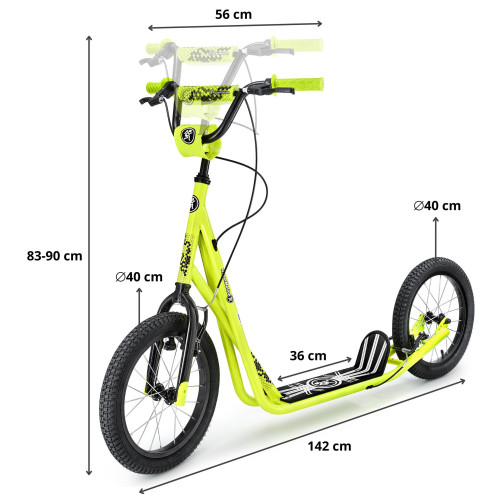 Scooter HyperMotion Runkie 16" yellow