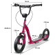 Scooter HyperMotion Ruby 12" red