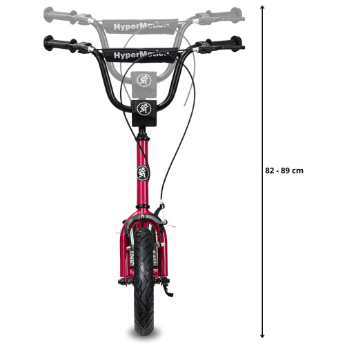 Scooter HyperMotion Ruby 12" red