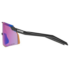 Brilles Uvex pace stage CV black matt / mirror blue