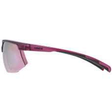 Brilles Uvex aerios cranberry matt / mirror rose