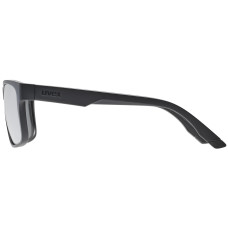 Brilles Uvex poise black matt / mirror silver